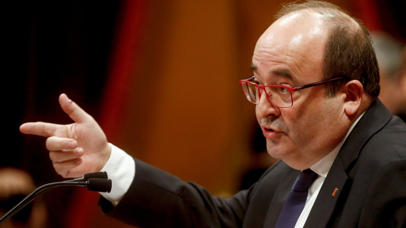 Imagen de archivo del ministro de Cultura y Deportes, Miquel Iceta.