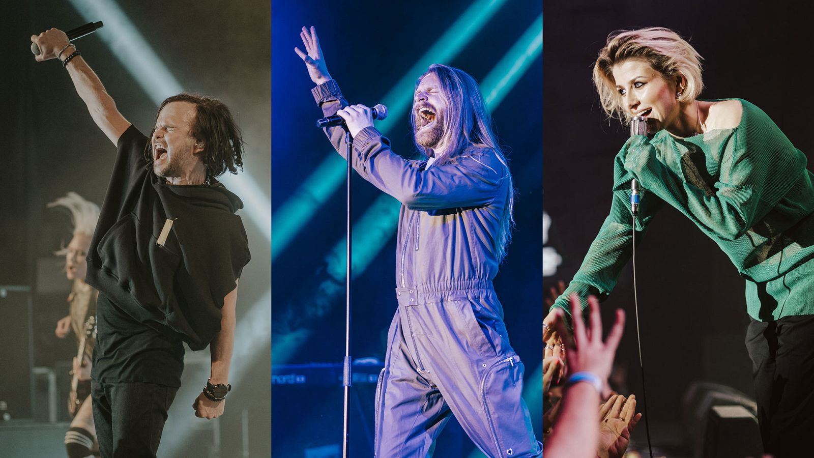 The Rasmus, Sam Ryder y Cornelia Jakobs en la PrePartyES 2022 de Madrid