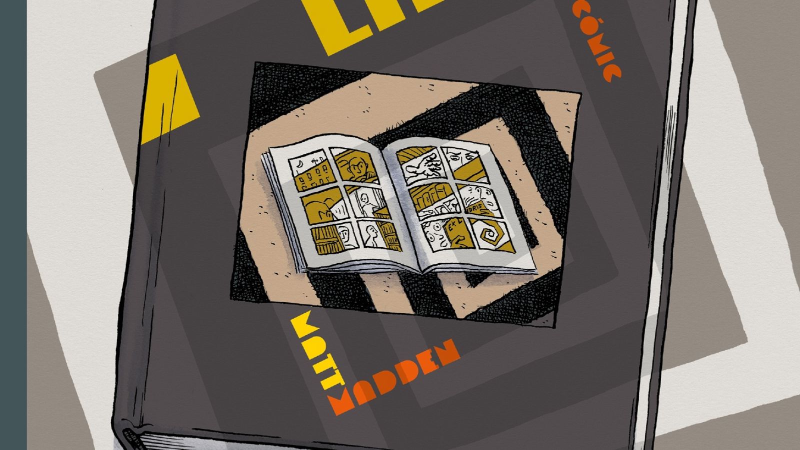 Detalle de la portada de 'Ex-Libris'