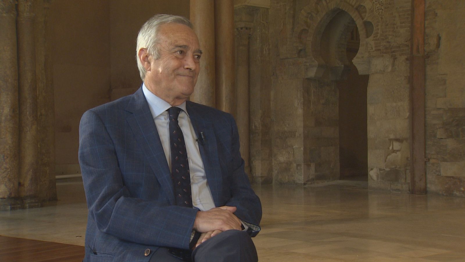 Javier Sada, presidente de las Cortes de Aragón