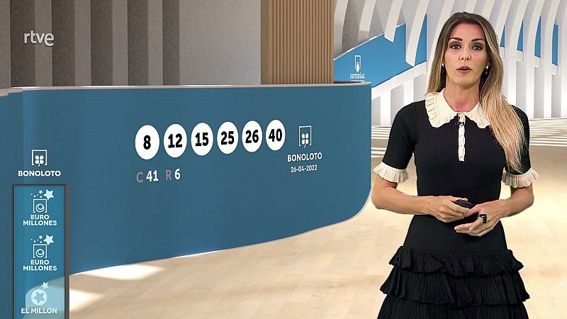 Sorteo de la BonoLoto y Euromillones del martes 26 de abril
