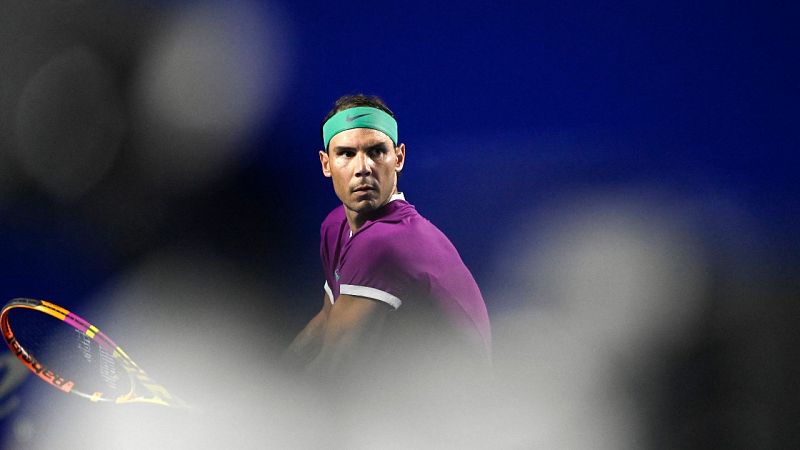 Rafa Nadal confirma su asistencia al Mutua Madrid Open