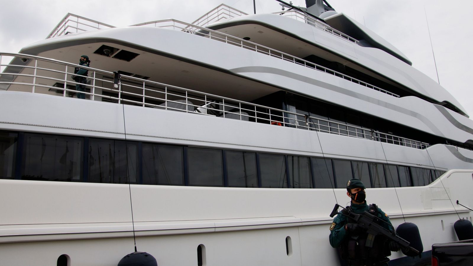 Registro de un yate de un oligarca ruso en Palma de Mallorca