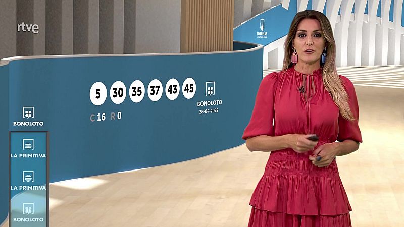 Sorteo de la BonoLoto, Primitiva y Loter�a Nacional del jueves 28 de abril