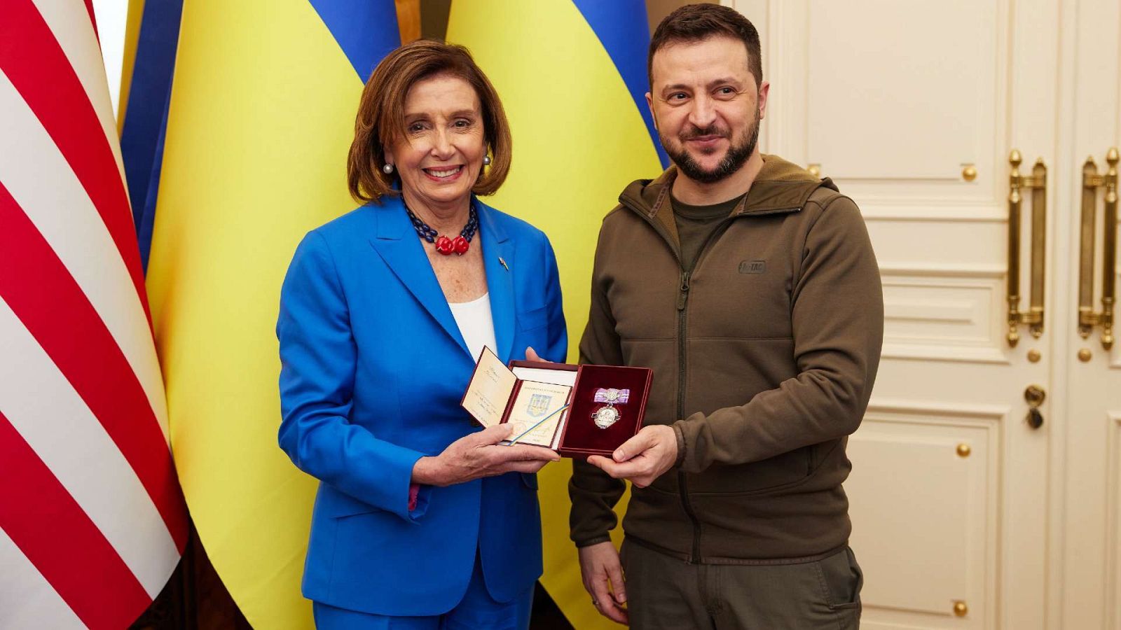 La presidenta de la Cámara de Representantes de Estados Unidos, Nancy Pelosi
