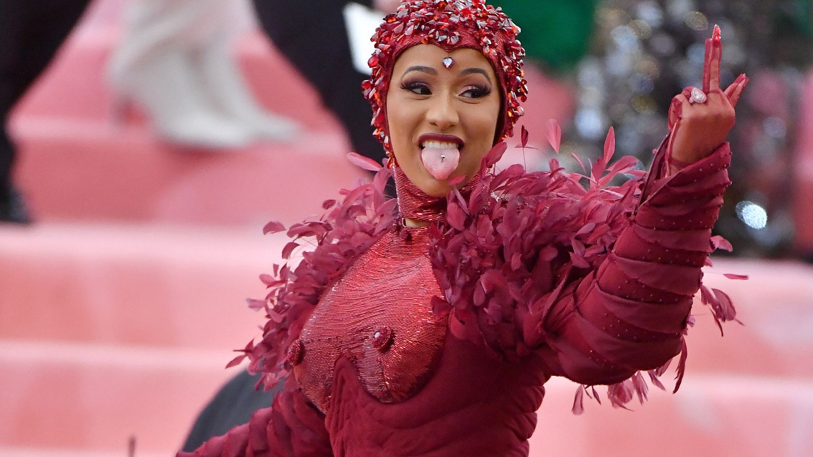 nicki minaj en la gala del MET