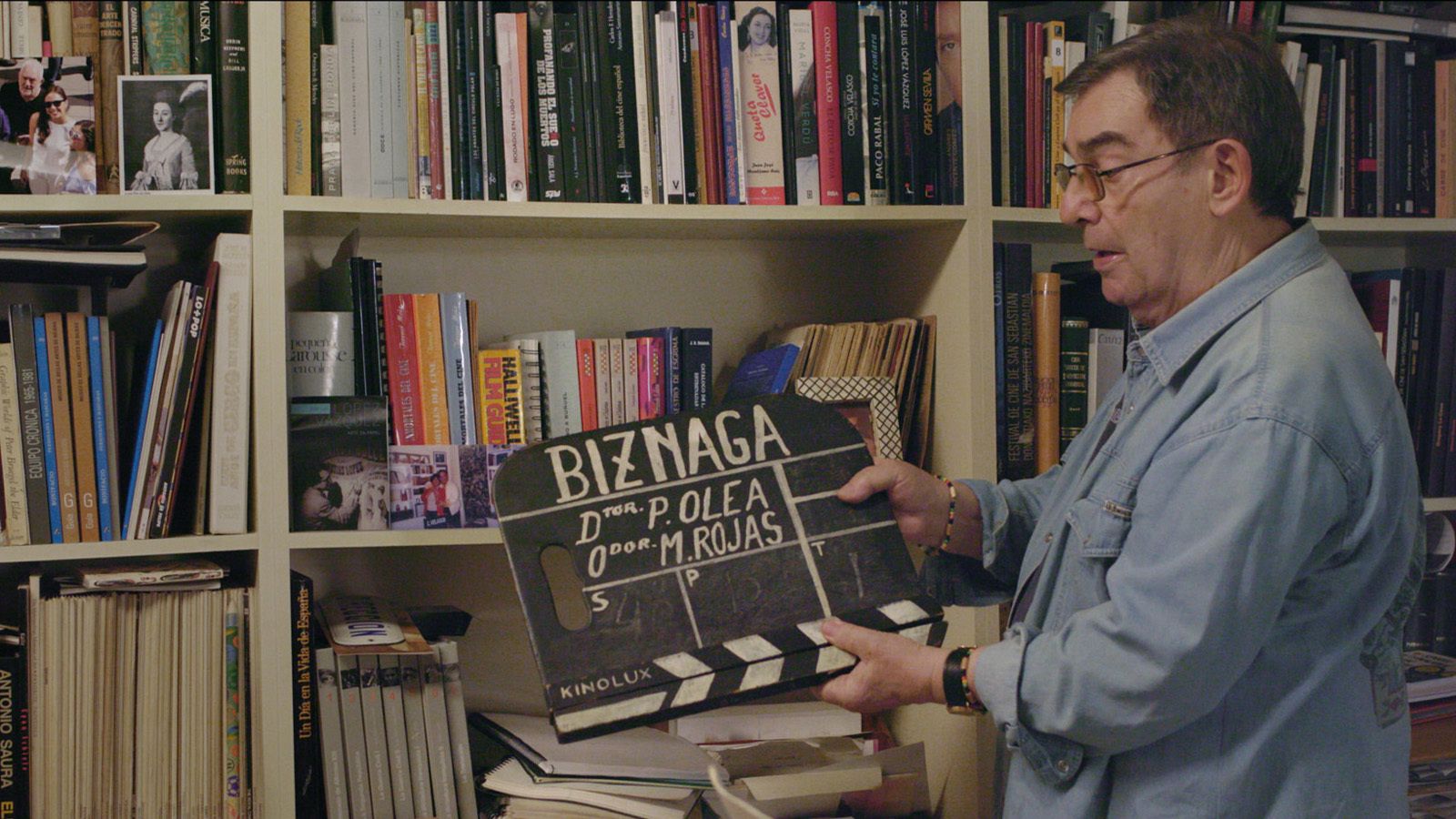 El director Pedro Olea, en su estudio