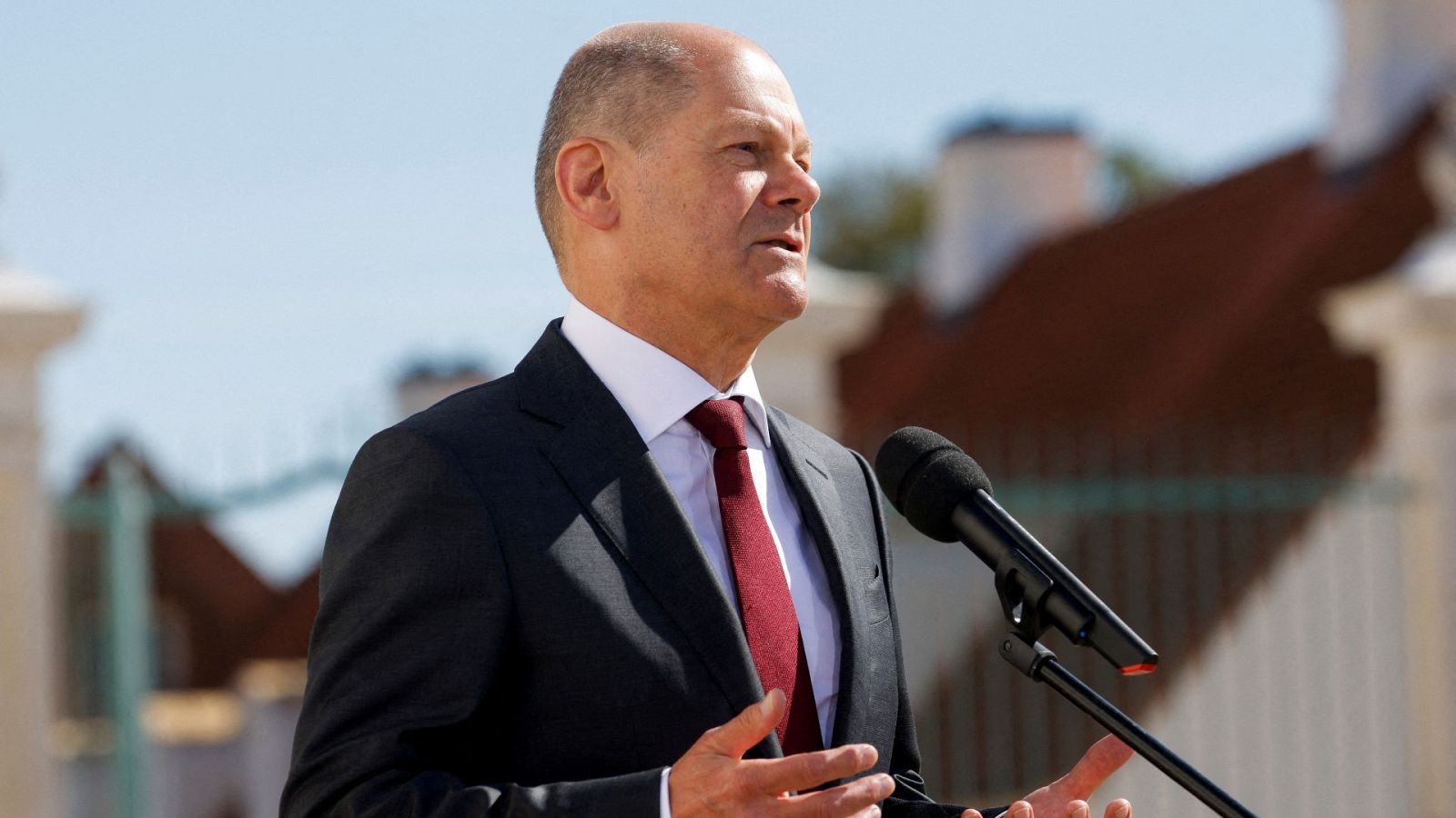 Imagen del canciller alemán Olaf Scholz