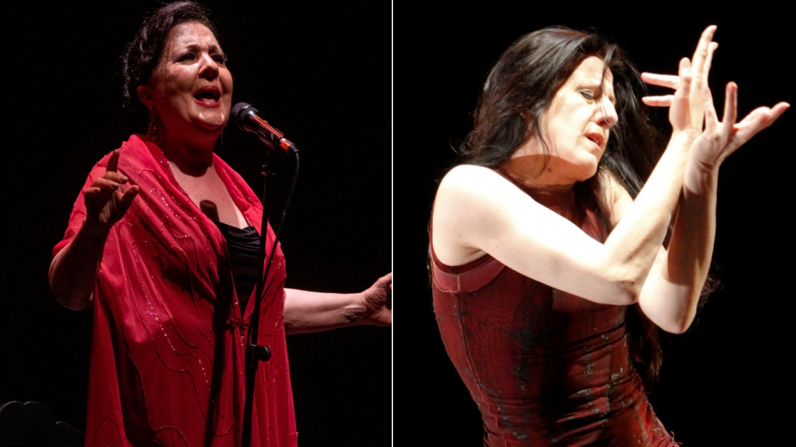 La cantaora Carmen Linares y la bailaora y coreógrafa María Pagés, Premio Princesa de las Artes.