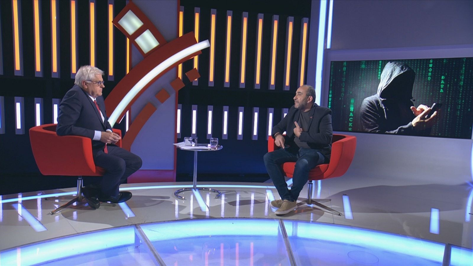 Lluís Falgàs i Javier Pacheco a 'Aquí Parlem'