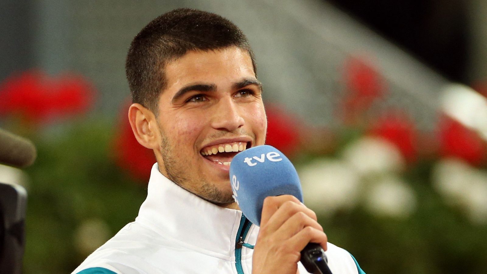 Carlos Alcaraz en el Mutua Madrid Open.