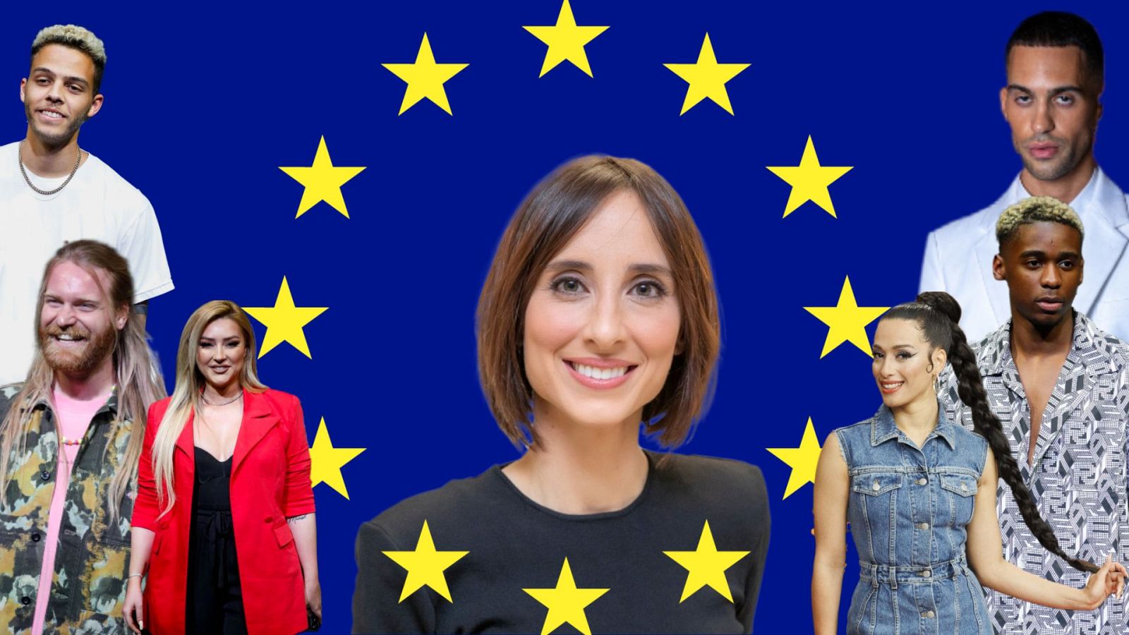 Julia Varela, comentarista de TVE en Eurovisión