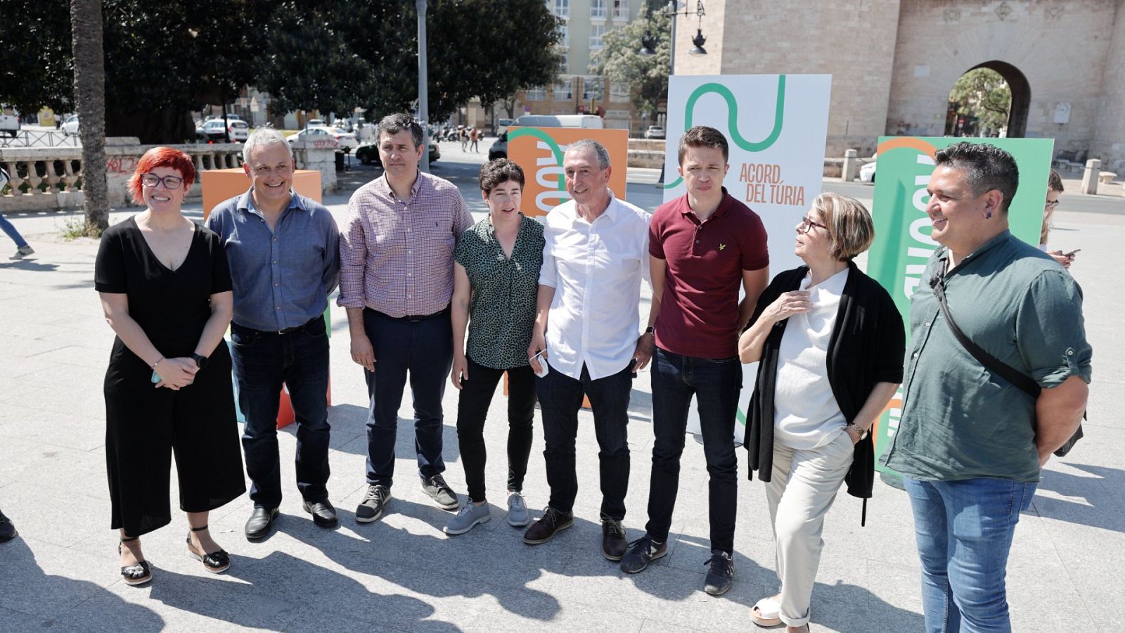 Compromís, Más País, Més por Mallorca, Verdes Equo y la Chunta Aragonesista firman el "Acuerdo del Turia"