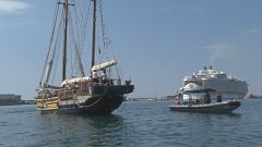L'arribada del 'Wonder of the Seas' manté viva la polèmica sobre la presència de megacreuers al port de Palma