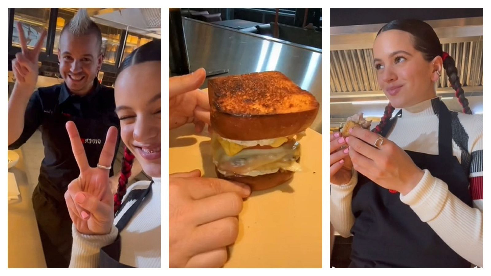 Sándwich de Rosalía y Dabiz Muñoz