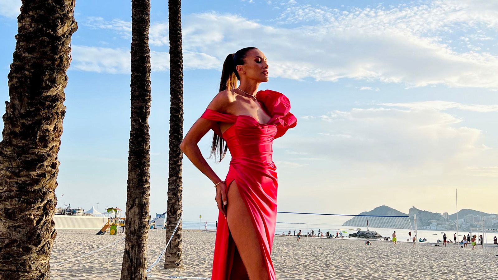 El vestido de Nieves Álvarez en Eurovisión