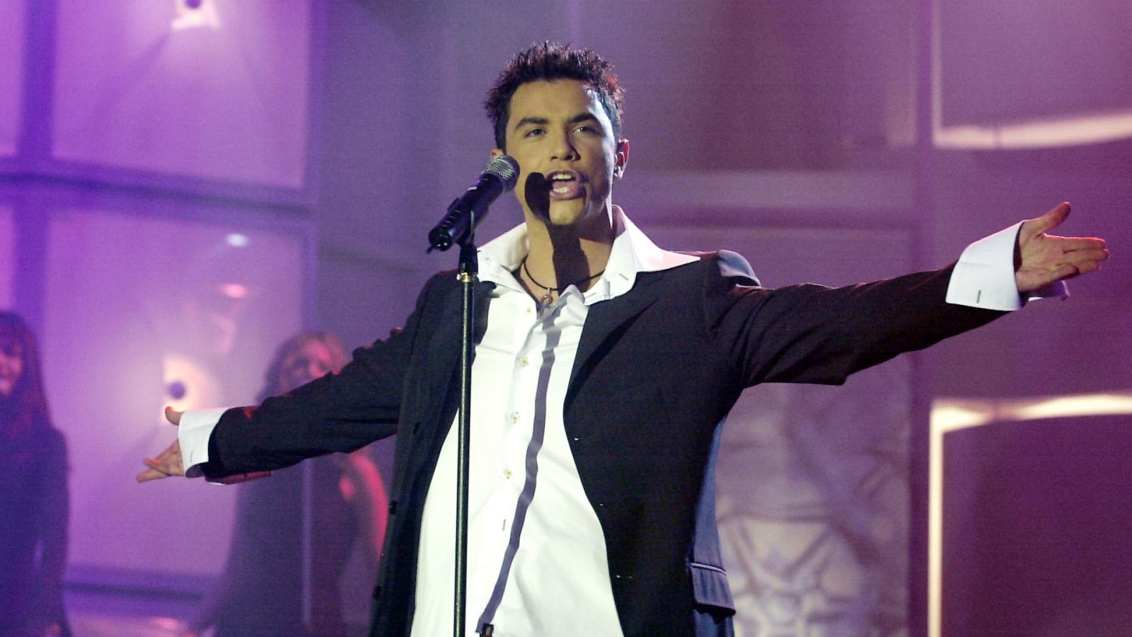 David Civera representó a España en Eurovisión 2001