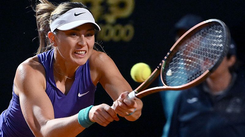 Paula Badosa naufraga en Roma