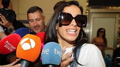 Chanel, preocupada por sus gafas tras Eurovisión: "No quería parecer flipada, pero tenía conjuntivitis"