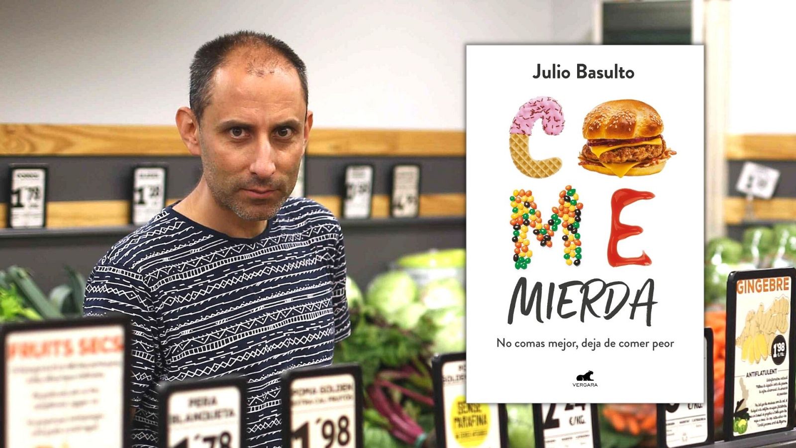 Julio Basulto ha publicado 'Come mierda'