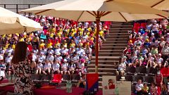 700 niños acuden a 'La estación azul de los niños'