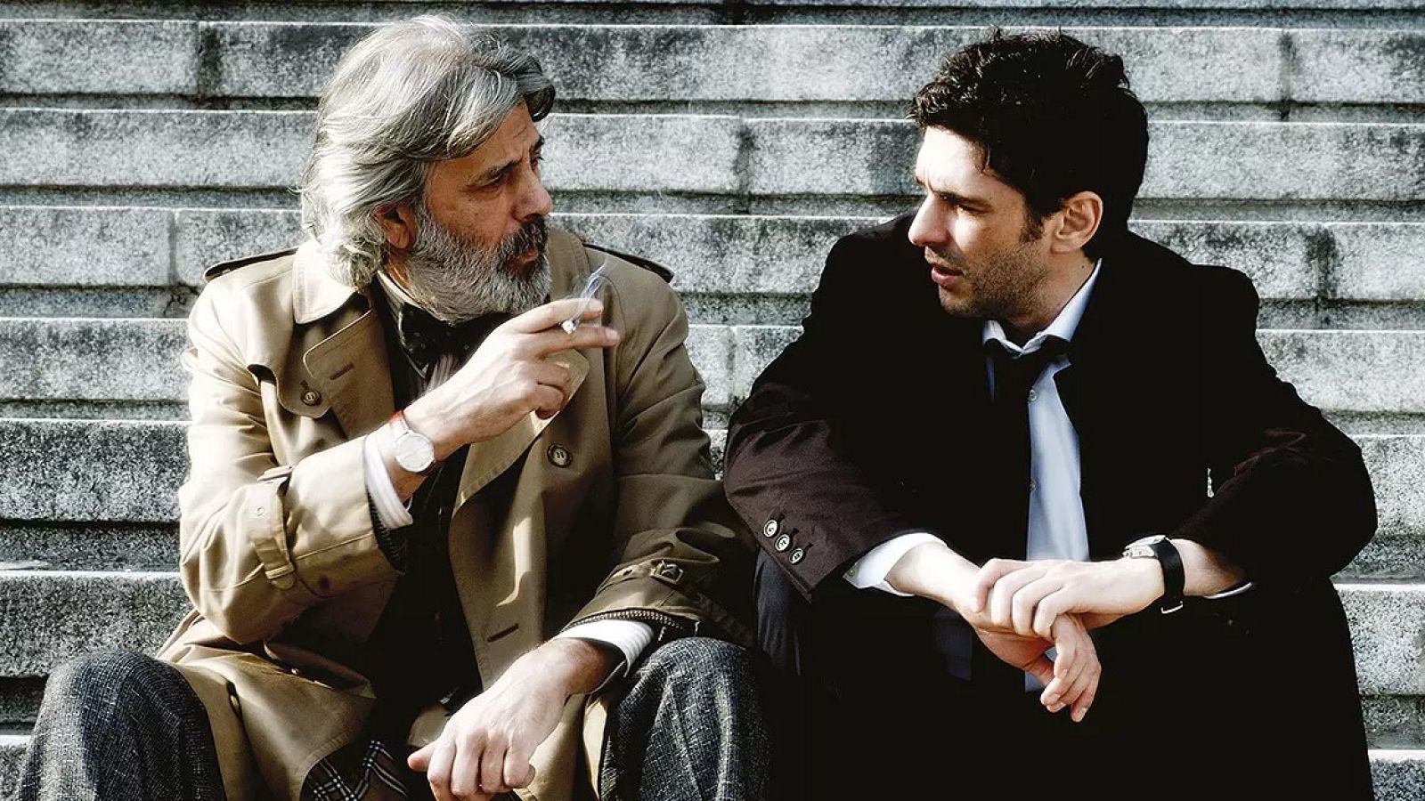 Chete Lera con Leonardo Sbaraglia en 'Concursante'