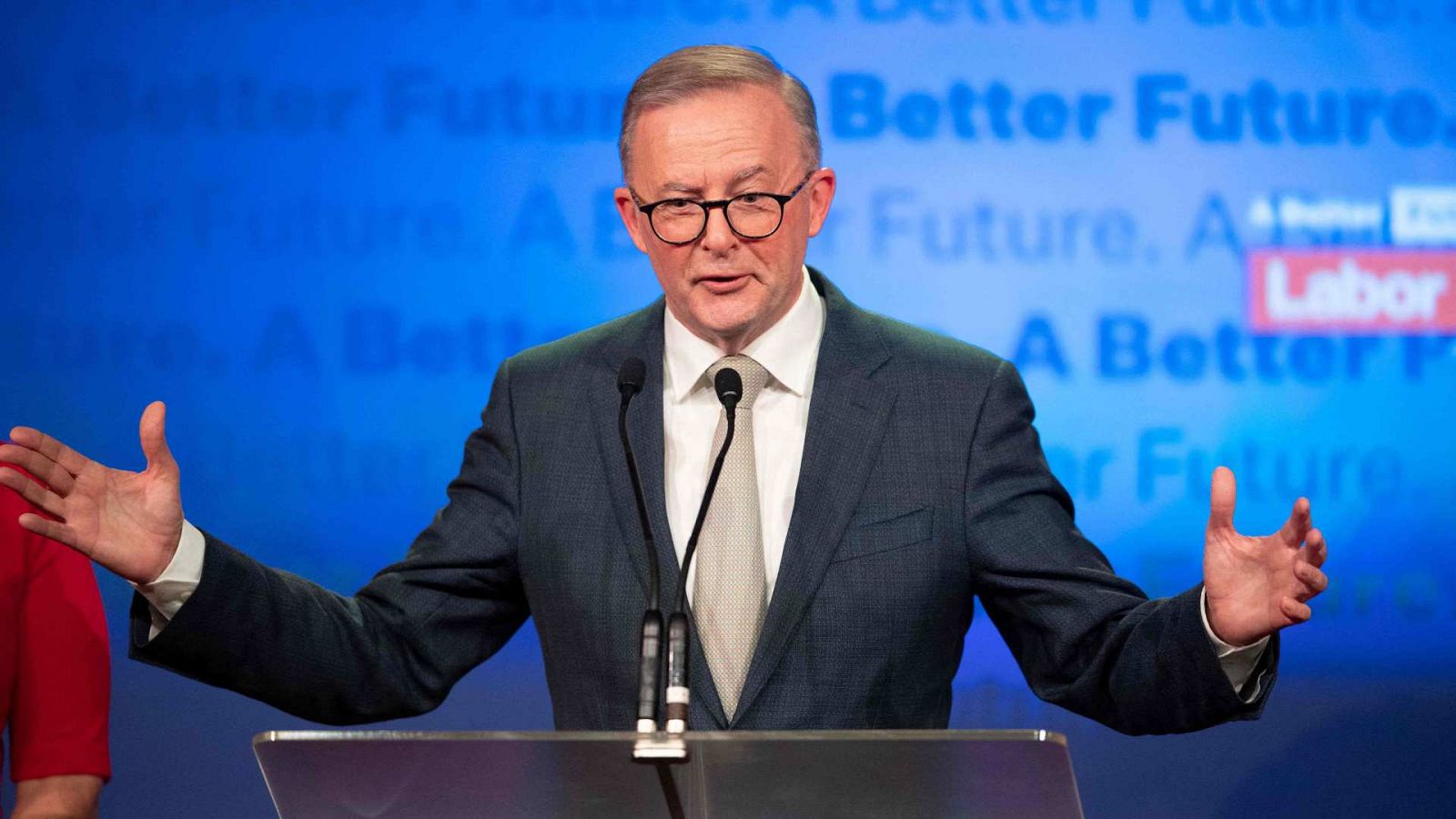 El líder del Partido Laborista, Anthony Albanese