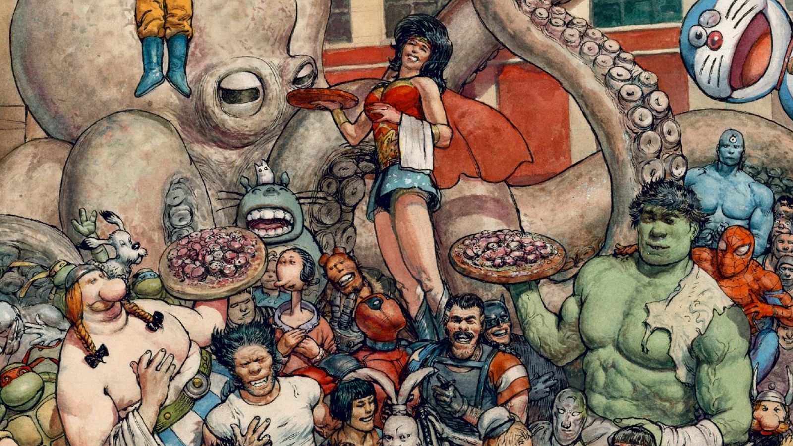 Detalle del cartel de 'Banda á Feira'