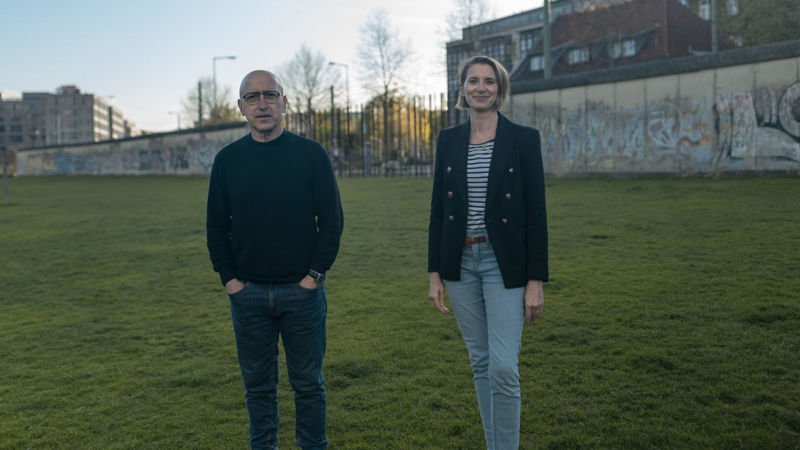 Óscar López y Helena Merriman