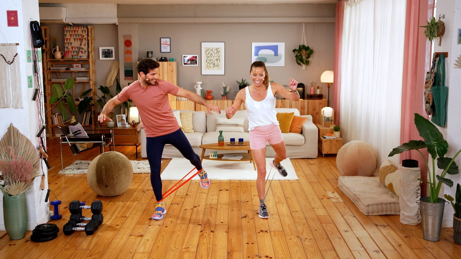 Cesc Escolà i Gemma Mengual a 'FitMés'