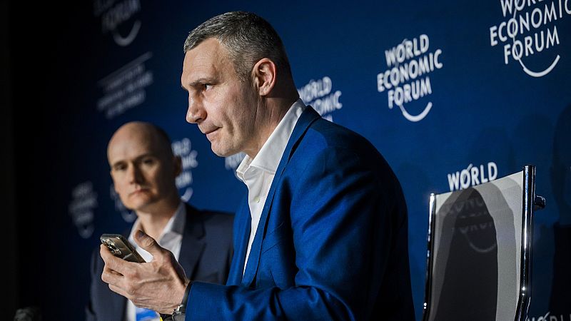 El alcalde de Kiev, en Davos: "No estamos defendiendo solo a Ucrania y a los ucranianos, estamos defendiendo a Europa"