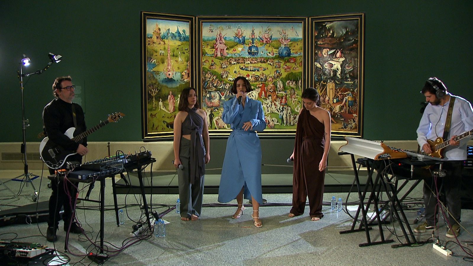 Maria Arnal i Marcel Bagés en el Museo del Prado