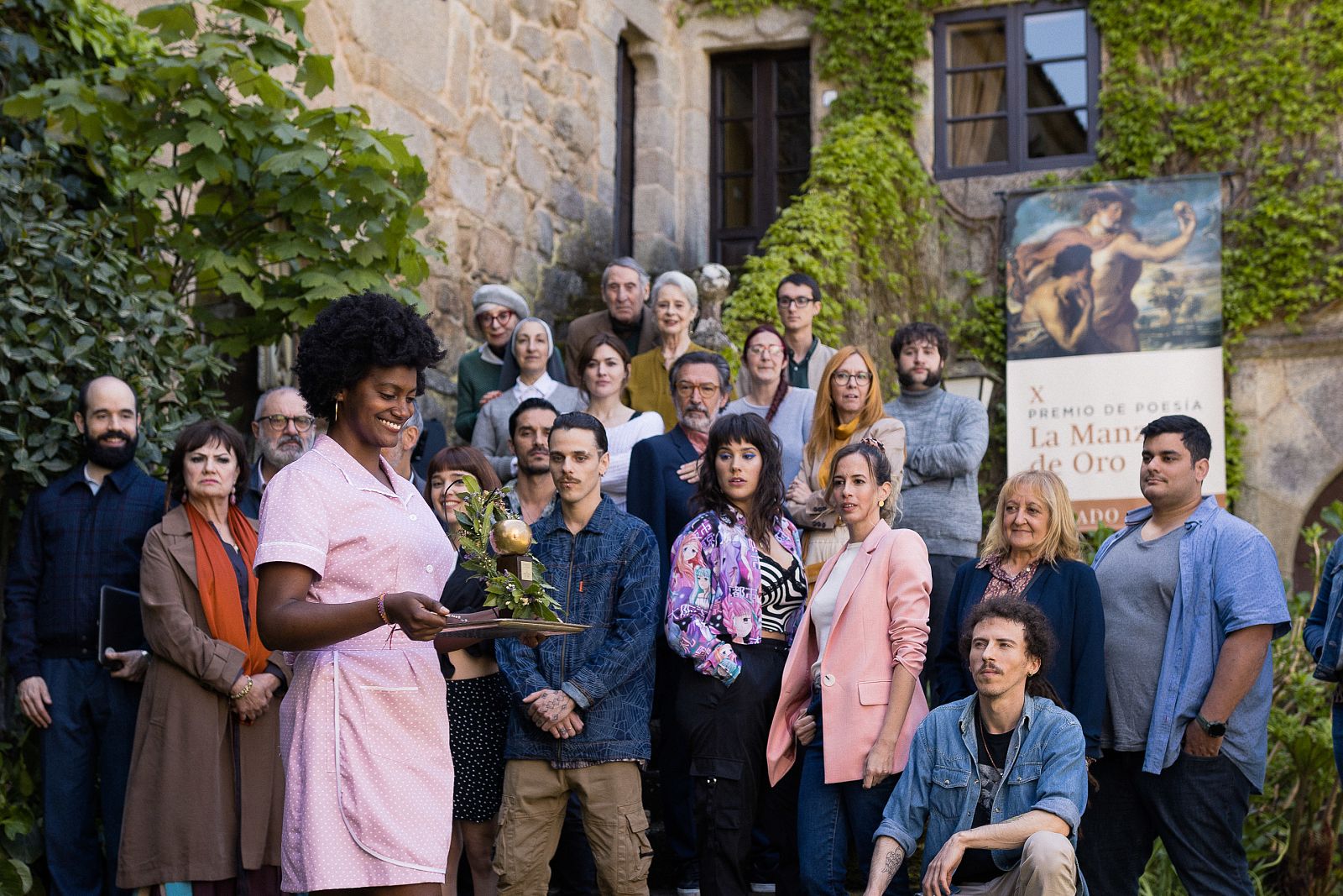 Reunión de poetas, en una imagen exclusiva para RTVE