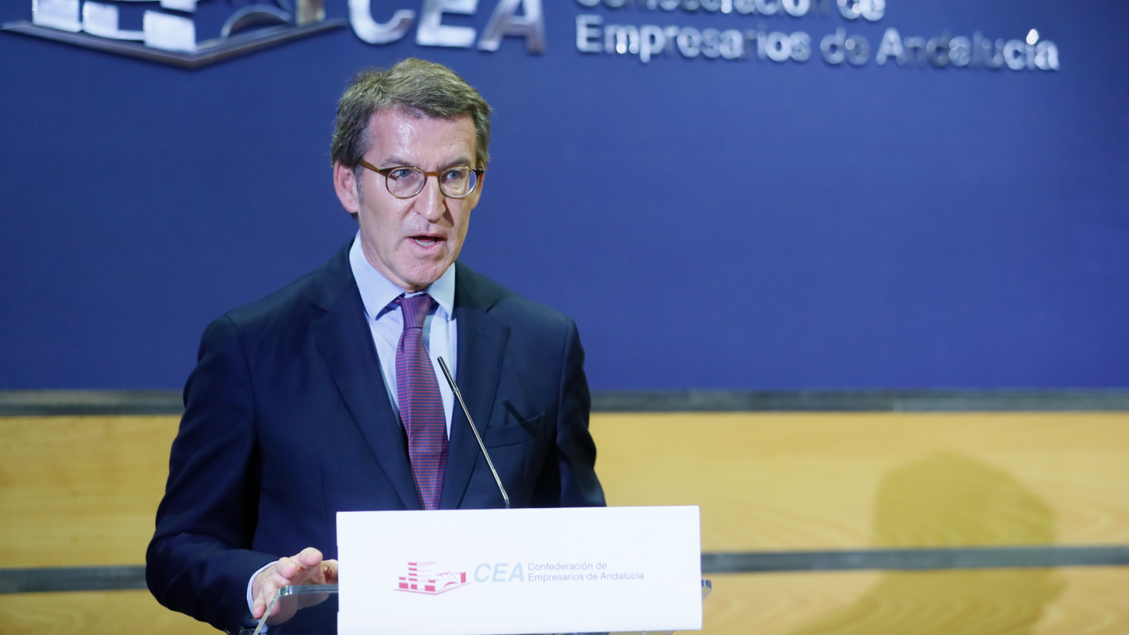 El presidente del PP, Alberto Núñez Feijóo, en una imagen de archivo