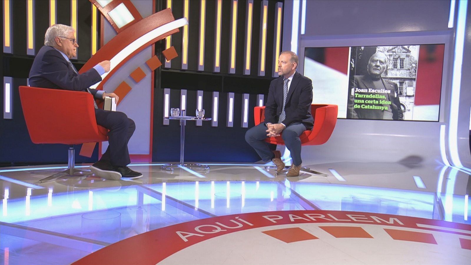 Lluís Falgàs i Joan Esculies a 'Aquí Parlem'