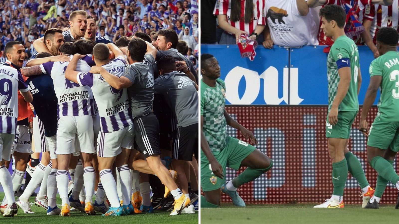 UD Almería y Real Valladolid ascienden a Primera División