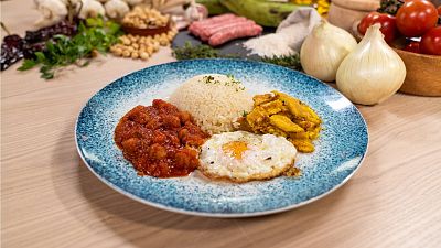Un plato rico, barato y sin complicaci�n: prepara arroz a la cubana y descubre por qu� llamamos as� a este plato