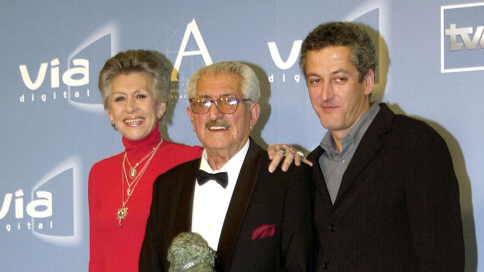 Pilar Bardem, Juan Antonio Bardem y Miguel Bardem