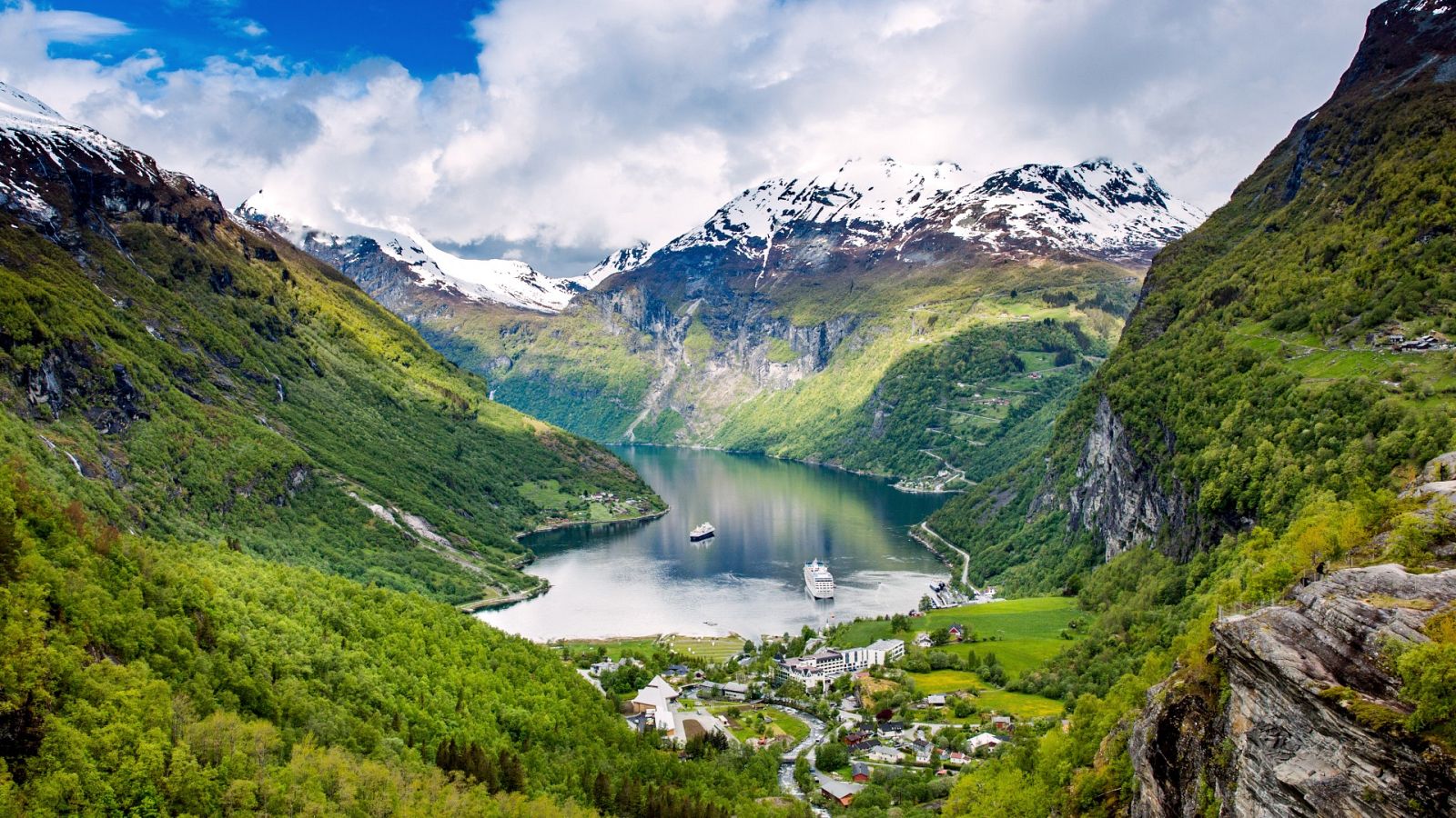 El fiordo de Geiranger, Noruega