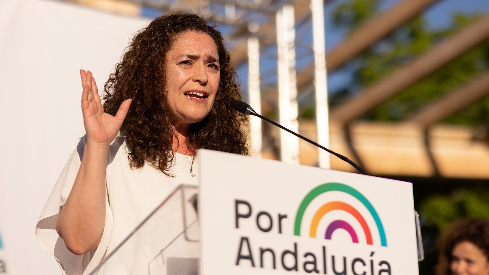 La candidata de Por Andalucía, Inmaculada Nieto