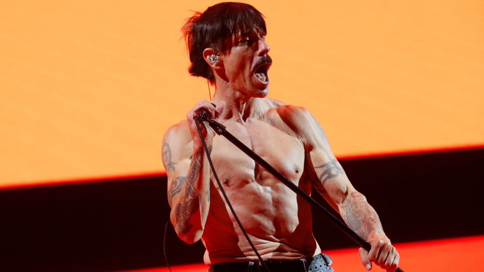 Anthony Kiedis, cantante del grupo californiano Red Hot Chili Peppers