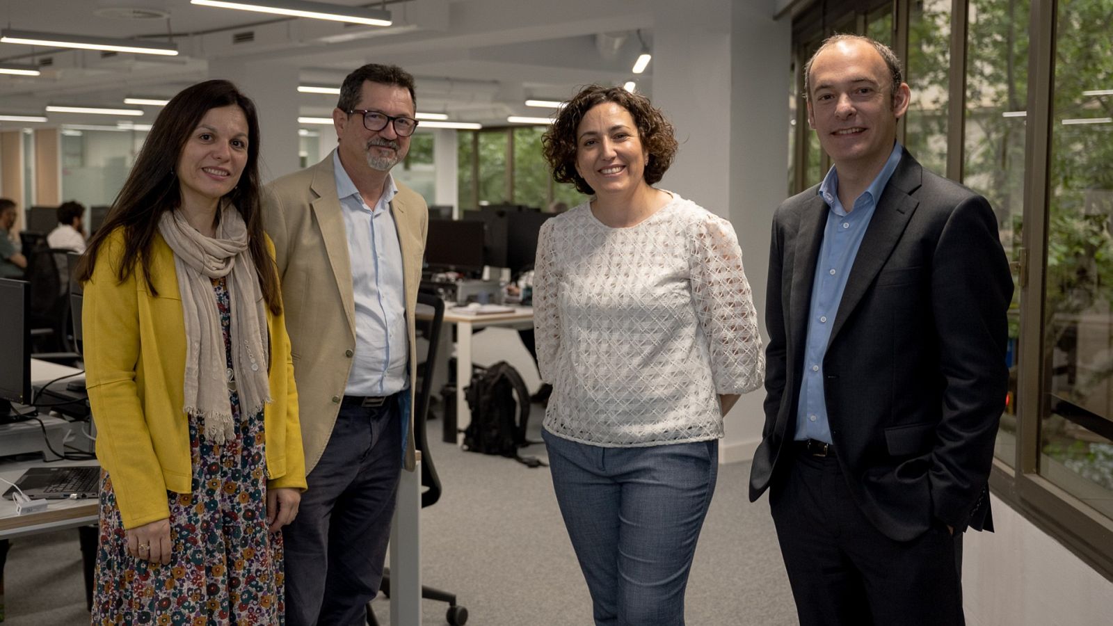 Els oncòlegs del Clínic, Vall d'Hebon i l'ICO que han participat en l'estudi sobre un nou tractament contra el càncer de mama metastàsic