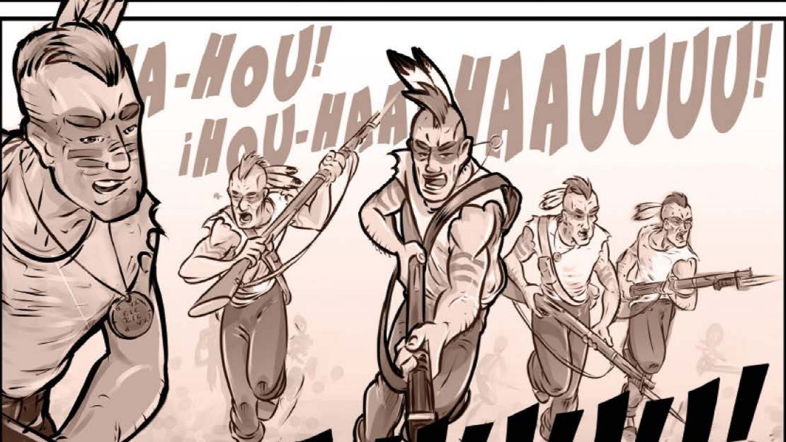 Viñeta de 'La pitillera húngara'