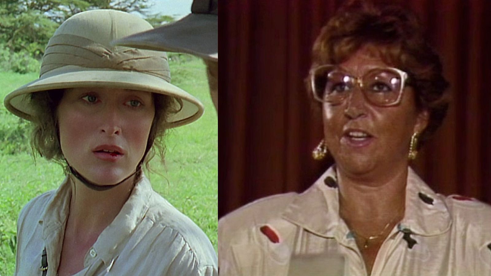 Rosa Guiñón va haver d'aprendre una nova veu per a Meryl Streep a 'Memòries d'Àfrica' tot i haver-la doblada moltes vegades abans