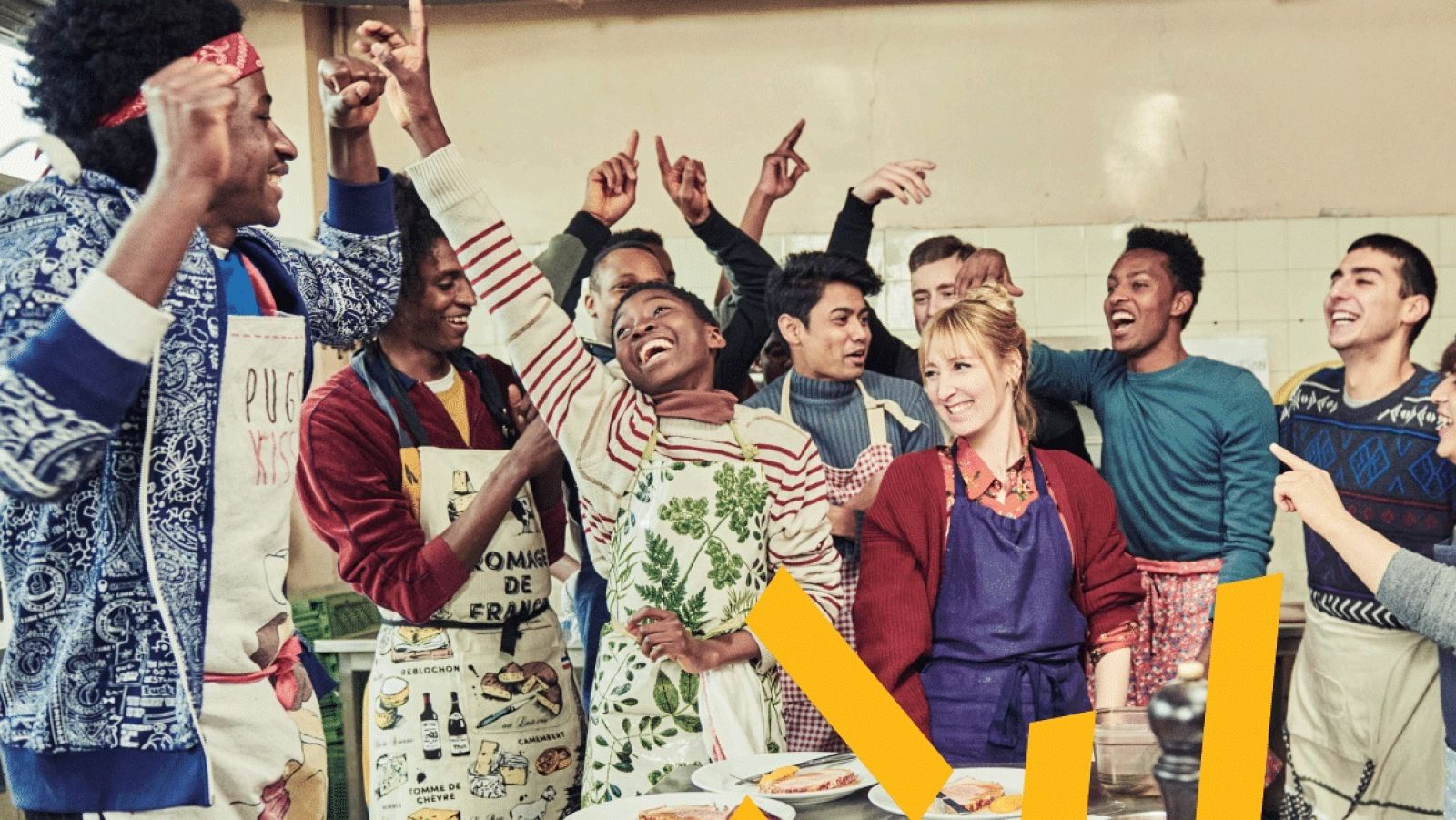 Detalle del cartel de 'Francia está en pantalla'