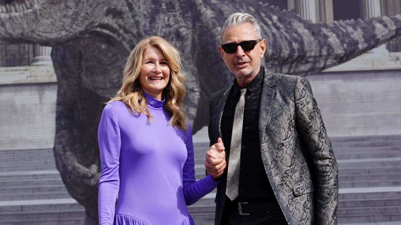 Laura Dern y Jeff Goldblum