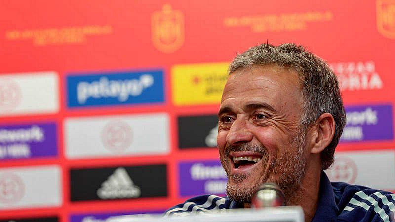 Luis Enrique: "Eric Garca es espectacular, mientras sea seleccionador seguir viniendo"