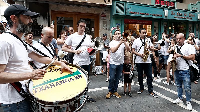 Las calles de Pamplona se vestir�n con las caras de sus vecinos durante los Sanfermines 