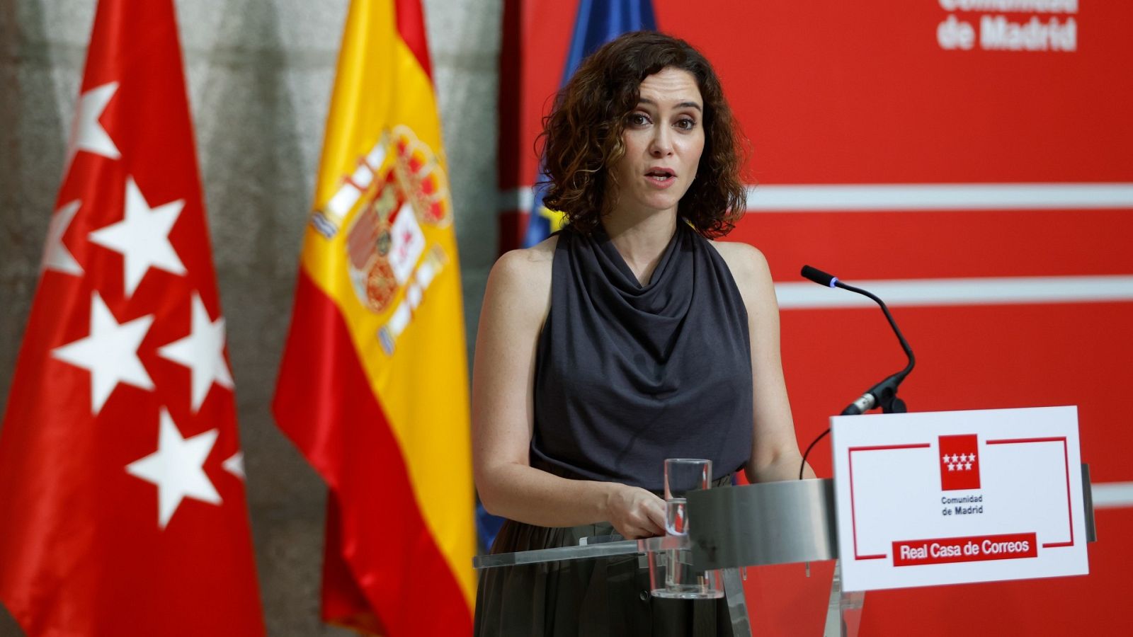 La presidenta de la Comunidad de Madrid, Isabel Díaz Ayuso