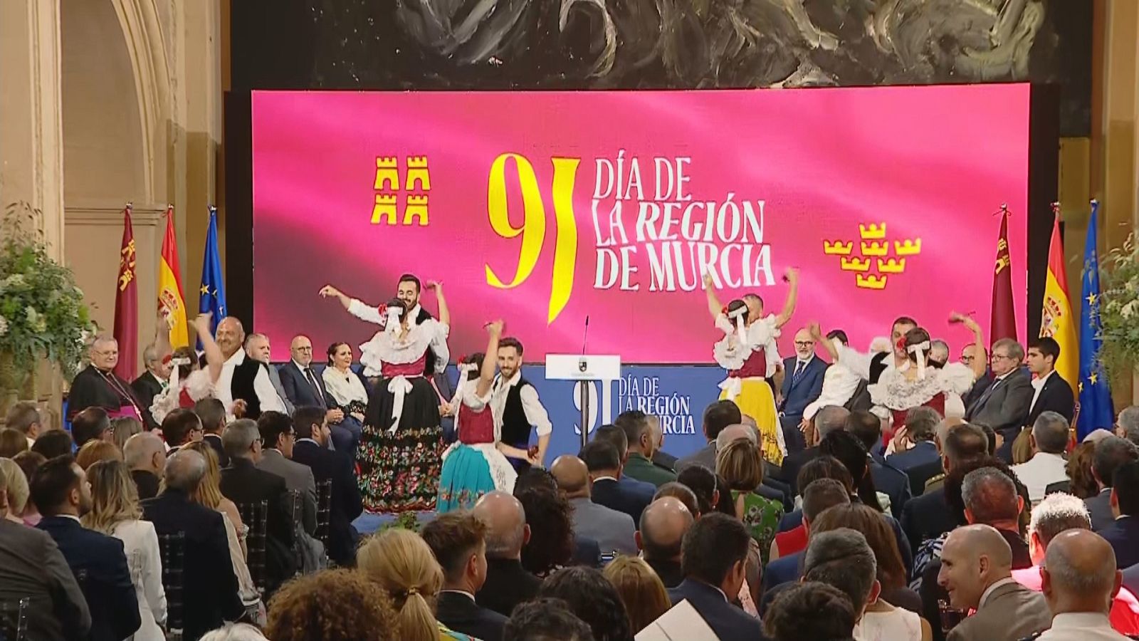 Entrega de medallas del día de la Región de Murcia 9 de junio